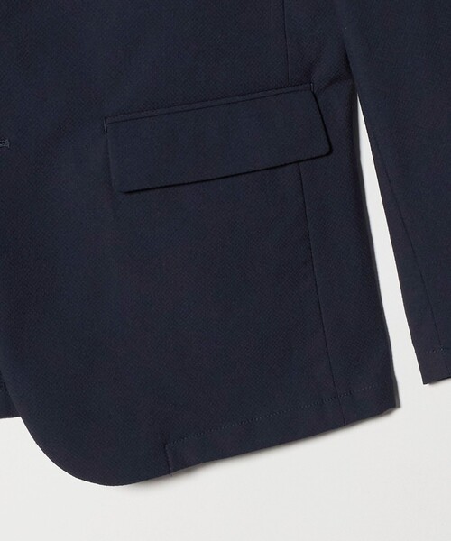 A DAY IN THE LIFE UNITED ARROWS(アデイインザライフユナイテッドアローズ)の「ハイツイスト ドビー 2ボタンジャケット<A DAY IN THE LIFE>(テーラードジャケット・メンズ・ネイビー/ダークグレー・XL/L/M/S)」の7枚目の写真