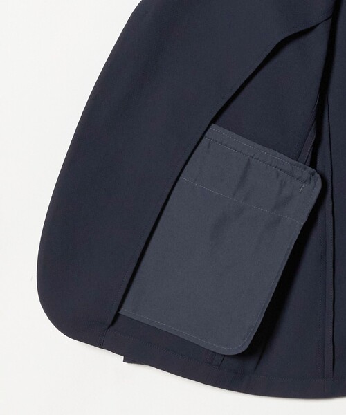 A DAY IN THE LIFE UNITED ARROWS(アデイインザライフユナイテッドアローズ)の「ハイツイスト ドビー 2ボタンジャケット<A DAY IN THE LIFE>(テーラードジャケット・メンズ・ネイビー/ダークグレー・XL/L/M/S)」の11枚目の写真
