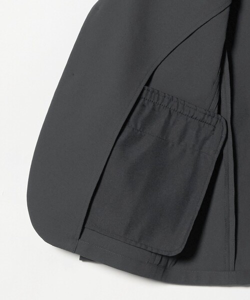 A DAY IN THE LIFE UNITED ARROWS(アデイインザライフユナイテッドアローズ)の「ハイツイスト ドビー 2ボタンジャケット<A DAY IN THE LIFE>(テーラードジャケット・メンズ・ネイビー/ダークグレー・XL/L/M/S)」の3枚目の写真