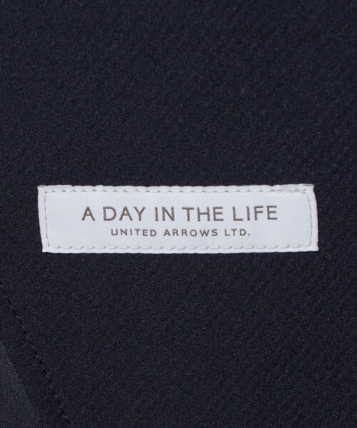 A DAY IN THE LIFE UNITED ARROWS(アデイインザライフユナイテッドアローズ)の「ハイツイスト ドビー 2ボタンジャケット<A DAY IN THE LIFE>(テーラードジャケット・メンズ・ネイビー/ダークグレー・XL/L/M/S)」の5枚目の写真