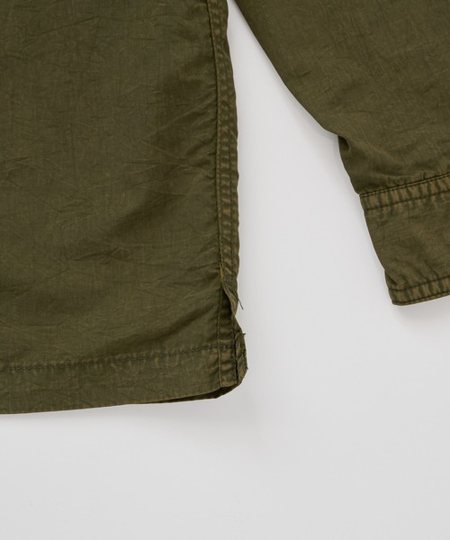 Eddie Bauer(エディーバウアー)の「EBTEK ハードウォッシュド ジップシャツ(シャツ/ブラウス・メンズ・グレイッシュブルー/ブルー/モスグリーン・S/M/L/XL)」の12枚目の写真