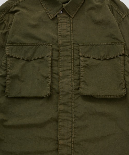 Eddie Bauer(エディーバウアー)の「EBTEK ハードウォッシュド ジップシャツ(シャツ/ブラウス・メンズ・グレイッシュブルー/ブルー/モスグリーン・S/M/L/XL)」の10枚目の写真