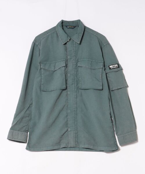 Eddie Bauer(エディーバウアー)の「EBTEK ハードウォッシュド ジップシャツ(シャツ/ブラウス・メンズ・グレイッシュブルー/ブルー/モスグリーン・S/M/L/XL)」の18枚目の写真