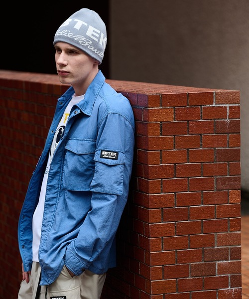 Eddie Bauer(エディーバウアー)の「EBTEK ハードウォッシュド ジップシャツ(シャツ/ブラウス・メンズ・グレイッシュブルー/ブルー/モスグリーン・S/M/L/XL)」の7枚目の写真