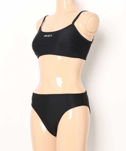 RVCA(ルーカ)の「RVCA/ルーカ 水着 ビキニ ロゴ RVCA SPORT BIKINI BG043860(水着・レディース・ブラック/ブルー/ブラウン・M)」の4枚目の写真