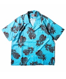 HOUSTON ヒューストン PINEAPPLE ALOHA SHIRT パイナップル アロハシャツ / 開襟シャツ