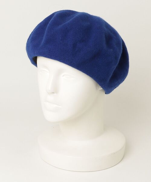 ランバンオンブルー ベレー帽　(春夏(秋)使用) ブランド古着】ベレー帽（ハンチング/ベレー帽）｜LANVIN en Bleu