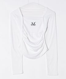 【MUCENT】ブランド直輸入正規品/MIA LAYERED TOP CARDIGAN T