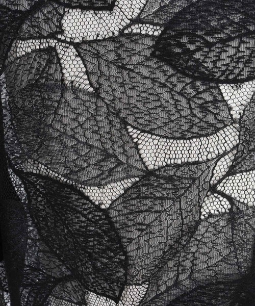 CAMBIO(カンビオ)の「mhs2624-Leaf Pattern Sheer Short Sleeve Shirts 半袖シャツ(PF-261-024)(シャツ/ブラウス・メンズ・ネイビー/ブラック・M/L)」の17枚目の写真