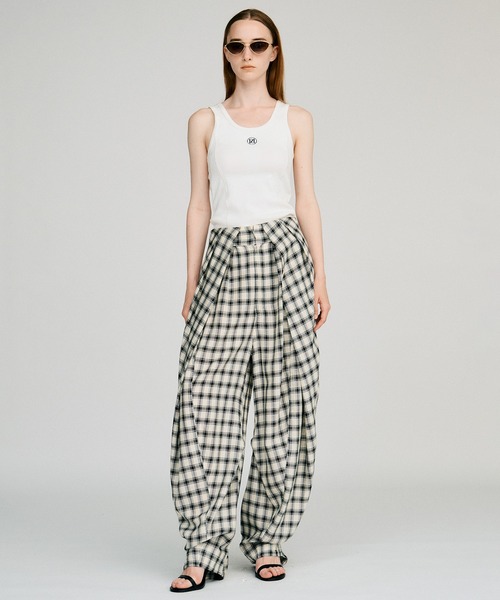 PRANK PROJECT(プランクプロジェクト)の「タックフォルムボリュームチェックパンツ / Tuck Form Volume Check Pants(その他パンツ・レディース・マルチ・36/38)」の15枚目の写真