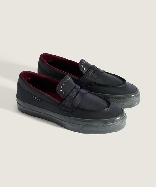 VANS(バンズ)の「VANS PREMIUM ローファー 53 ハードウェア / LX Loafer 53 HARDWARE BLACK VN000VATBLK1(ローファー・メンズ・ブラック・5.5/6/6.5/7/7.5/8/8.5/9/9.5/10/10.5/11/12/13)」の2枚目の写真
