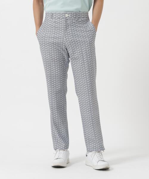 Jack Bunny!!(ジャックバニー)の「【Jack Bunny!!】トリコットツイル 楽々美脚パンツ(その他パンツ・メンズ・ホワイト/ブラック・MEDIUM/LARGE/X-LARGE)」の2枚目の写真
