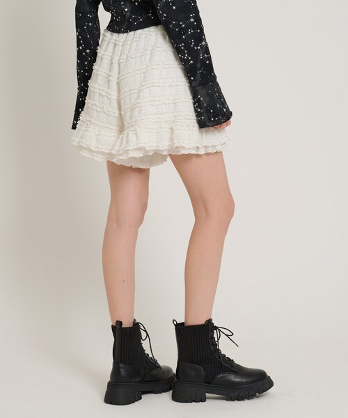 w closet(ダブルクローゼット)の「レースアップスニーカーブーツ(その他シューズ・レディース・ブラック・LARGE/MEDIUM)」の3枚目の写真
