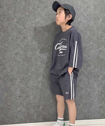 SHISKY（シスキー）の「キッズ 半袖セットアップ（425-01）（セットアップ）」