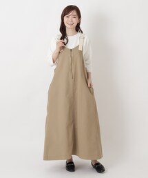 ツイル ジャンパースカート