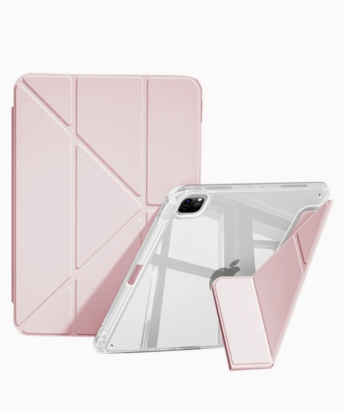 Fun & Daily(ファンアンドデイリー)の「iPad 三つ折りスタンドケース 第12/11/10世代(2025/2022)/ iPad mini6 / mini7(PC・タブレットケース・メンズ・ネイビー/グレー/グリーン/イエロー/ピンク/ブラック・B/A)」の18枚目の写真