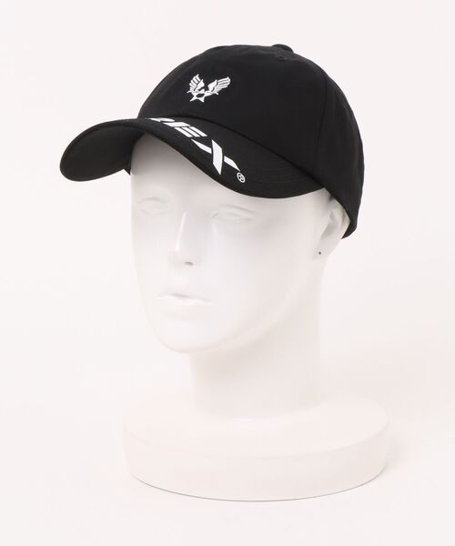 AVIREX(アヴィレックス)の「●AVIREX●BRIM LOGO PRINT CAP(キャップ・メンズ・ブラック・FREE)」の6枚目の写真