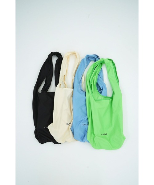 CLANE(クラネ)の「POCKETABLE ECO BAG 10116-8243(ショルダーバッグ・メンズ・グリーン/ブルー/オフホワイト/ブラック・FREE)」の13枚目の写真