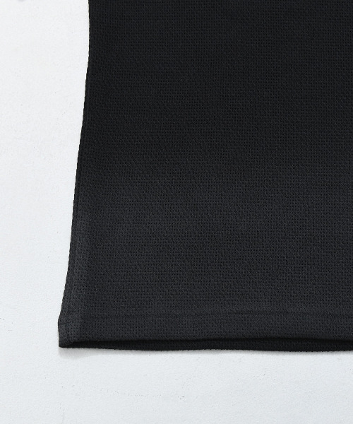BENUSTA(ベヌスタ)の「『BENUSTA/ベヌスタ』クルーネックリブ半袖ニット【GC】(Tシャツ/カットソー・メンズ・ブラック/ホワイト・L/M)」の16枚目の写真