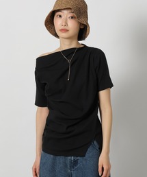 LAKOLE | アシメドレープT / 675867(Tシャツ/カットソー)