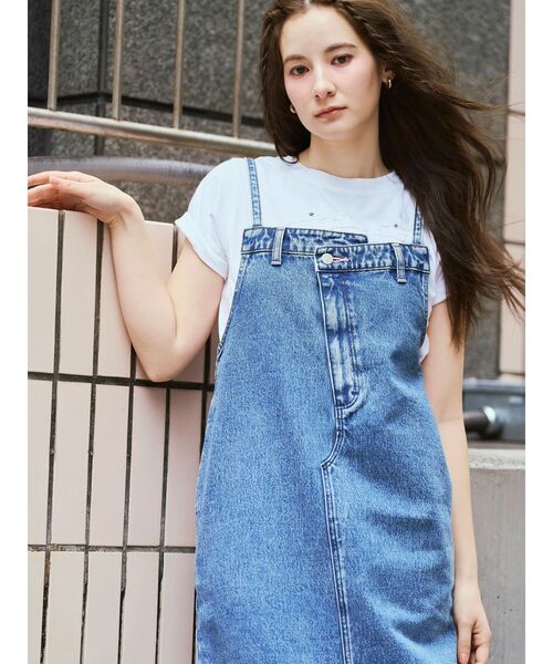 CALNAMUR(カルナムール)の「【Wrangler】デニムワンピース(ワンピース・レディース・ブルー/ライトブルー・MEDIUM/SMALL)」の17枚目の写真