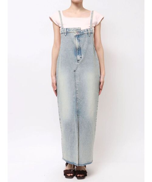 CALNAMUR(カルナムール)の「【Wrangler】デニムワンピース(ワンピース・レディース・ブルー/ライトブルー・MEDIUM/SMALL)」の19枚目の写真