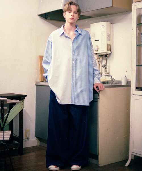 C.E.L.STORE(セルストア)の「Maui & Sons/マウイアンドサンズ Santa Monica Wide Denim ワイドストレートデニム(デニムパンツ・メンズ・ブルー/ブラック/その他・SMALL/MEDIUM/LARGE)」の14枚目の写真