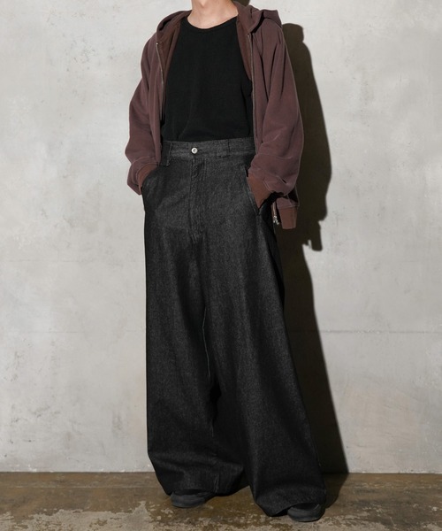 C.E.L.STORE(セルストア)の「Maui & Sons/マウイアンドサンズ Santa Monica Wide Denim ワイドストレートデニム(デニムパンツ・メンズ・ブルー/ブラック/その他・SMALL/MEDIUM/LARGE)」の4枚目の写真