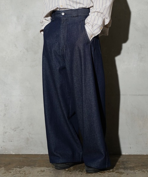 C.E.L.STORE(セルストア)の「Maui & Sons/マウイアンドサンズ Santa Monica Wide Denim ワイドストレートデニム(デニムパンツ・メンズ・ブルー/ブラック/その他・SMALL/MEDIUM/LARGE)」の15枚目の写真