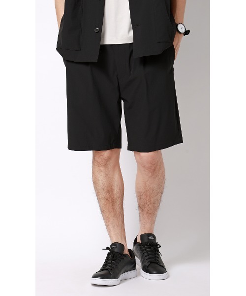 AOYAMA(アオヤマ)の「ショートパンツ【マルチウェイ】【セットアップ着用可】(その他パンツ・メンズ・ブラック/チャコールグレー・L/M)」の1枚目の写真