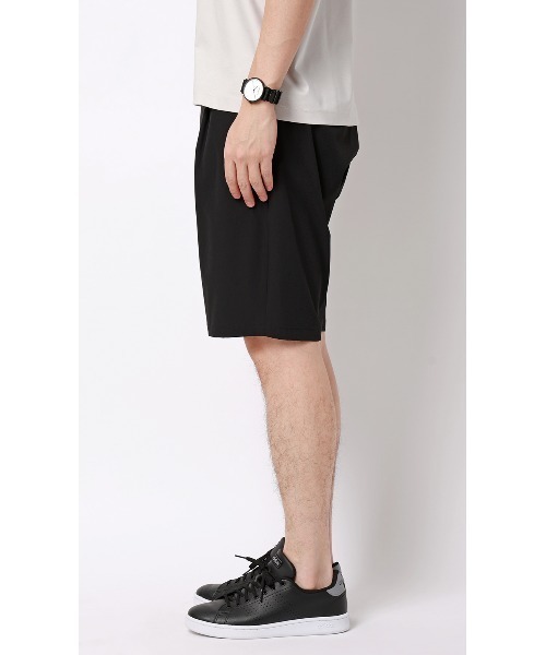 AOYAMA(アオヤマ)の「ショートパンツ【マルチウェイ】【セットアップ着用可】(その他パンツ・メンズ・ブラック/チャコールグレー・L/M)」の4枚目の写真