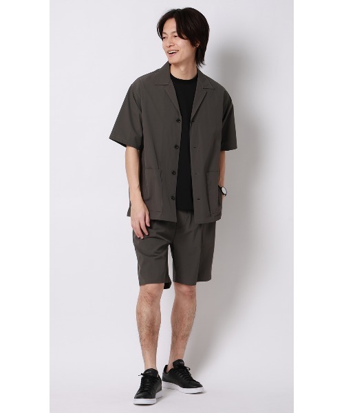 AOYAMA(アオヤマ)の「ショートパンツ【マルチウェイ】【セットアップ着用可】(その他パンツ・メンズ・ブラック/チャコールグレー・L/M)」の21枚目の写真