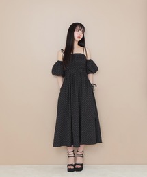 M me eme｜エムミーエメのワンピース/ドレス（ブラック/黒色系・半袖