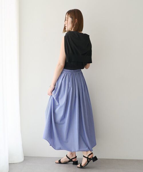 YECCA VECCA(イェッカヴェッカ)の「【マシンウォッシャブル/接触冷感/アンサンブル対応】カーディガン②(カーディガン/ボレロ・レディース・ブラック/オフホワイト/サーモンピンク/ライトブルー・FREE)」の18枚目の写真