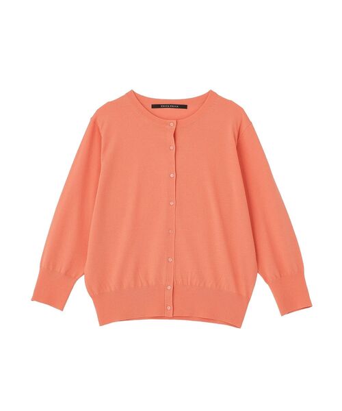 YECCA VECCA(イェッカヴェッカ)の「【マシンウォッシャブル/接触冷感/アンサンブル対応】カーディガン②(カーディガン/ボレロ・レディース・ブラック/オフホワイト/サーモンピンク/ライトブルー・FREE)」の19枚目の写真
