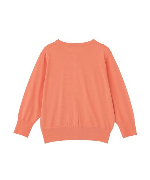 YECCA VECCA(イェッカヴェッカ)の「【マシンウォッシャブル/接触冷感/アンサンブル対応】カーディガン②(カーディガン/ボレロ・レディース・ブラック/オフホワイト/サーモンピンク/ライトブルー・FREE)」の20枚目の写真