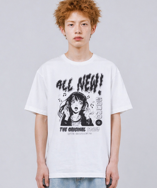 QT8 GARMENTS(キューティーエイトガーメント)の「LB All New Washed Tee (Ivory)(Tシャツ/カットソー・メンズ・その他・SMALL/MEDIUM/LARGE/X-LARGE)」の1枚目の写真
