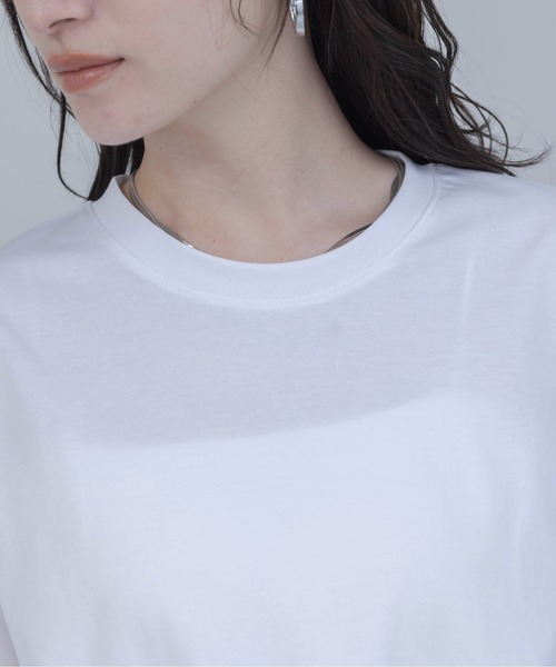 ウェーブフリル ヘムレースTシャツ Eimee Law│Eimee Law & LHELBIE