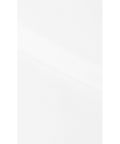 AOYAMA(アオヤマ)の「透けないカットソー【半袖】【キーネック】(Tシャツ/カットソー・レディース・ホワイト・LL/L/M/S)」の5枚目の写真