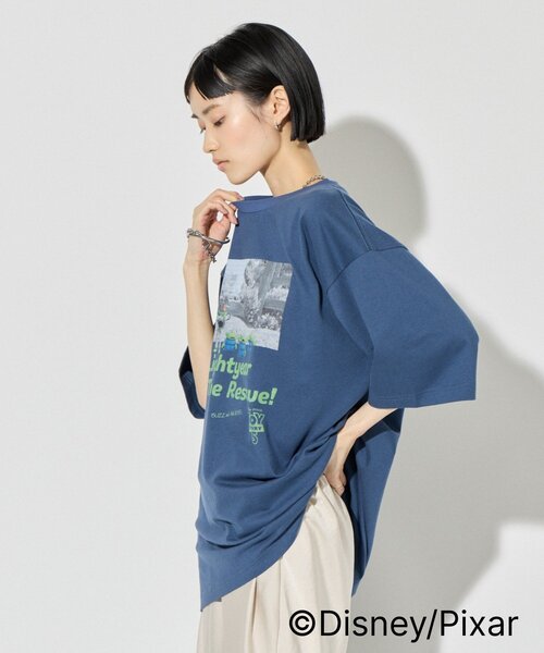 Disney(ディズニー)の「【TOY STORY/トイ・ストーリー】アシッドバディフォトTEE(Tシャツ/カットソー・レディース・ネイビー/ベージュ/ホワイト・MEDIUM/LARGE)」の14枚目の写真