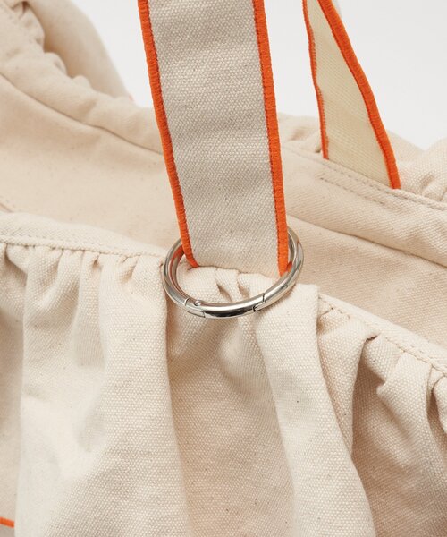HELLO.SANFRANCISCO(ハローサンフランシスコ)の「【HELLO.SANFRANCISCO/ハローサンフランシスコ】フリル刺繍BIGトートバッグ(トートバッグ・レディース・ブルー系その他/イエロー/ピンク/アイボリー・ONE SIZE)」の17枚目の写真