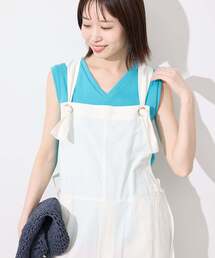 SLOBE IENA | 《シリーズあり/12色展開》1dozen 汗染み防止Vネックノースリ(Tシャツ/カットソー)