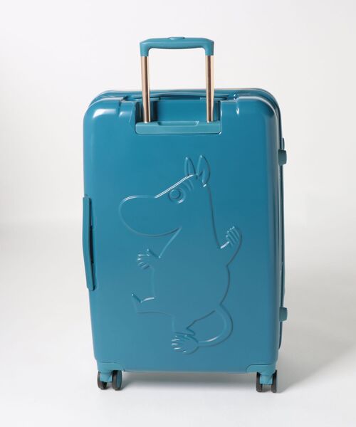 MOOMIN(ムーミン)の「【MOOMIN/ムーミン】 ムーミン小説80周年記念 キャリーケース 81L(スーツケース/キャリーバッグ・レディース・ブルー系その他・FREE)」の3枚目の写真