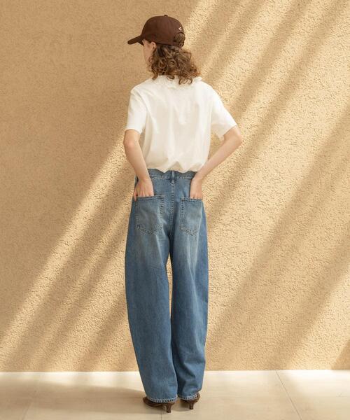 URBAN RESEARCH Sonny Label(アーバンリサーチサニーレーベル)の「Vネックフリルレースカラープルオーバー(Tシャツ/カットソー・レディース・ブラウン/オフホワイト/チャコールグレー・FREE)」の10枚目の写真