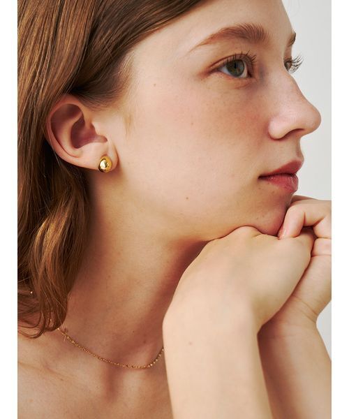 SOFER（ソフェル）の「ドロップピアス（ピアス（両耳用）・レディース・ゴールド/シルバー・F）」の3枚目の写真