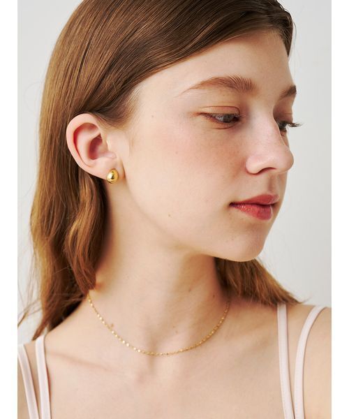 SOFER（ソフェル）の「ドロップピアス（ピアス（両耳用）・レディース・ゴールド/シルバー・F）」の4枚目の写真