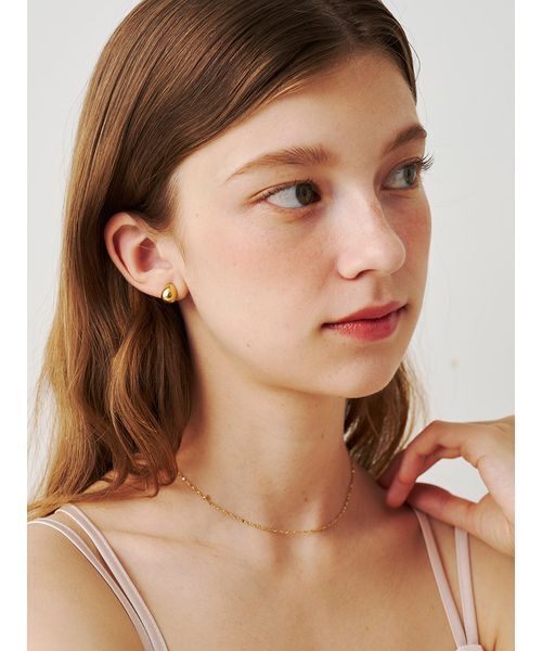 SOFER（ソフェル）の「ドロップピアス（ピアス（両耳用）・レディース・ゴールド/シルバー・F）」の5枚目の写真