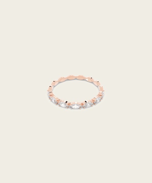 SWAROVSKI(スワロフスキー)の「【公式】【スワロフスキー】Matrix Vittore リング, マーキスカット, ホワイト, ローズゴールドトーン・プレーティング(リング・レディース・ゴールド系・50/52/55/58)」の1枚目の写真
