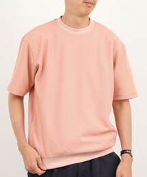 《ビジカジ対応》ニット風カノコTシャツ 26SS