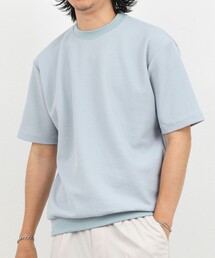 NOLLEY’S | 《ビジカジ対応》ニット風カノコTシャツ 26SS(Tシャツ/カットソー)